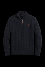 HORSE KNIT QUARTER ZIP - SUPPLIER - Theplugcrew